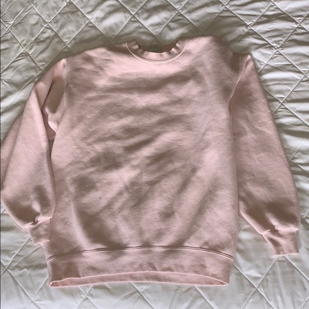 90s pink sweatshirt